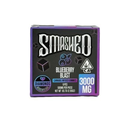 Smashed Blueberry Blast 3000MG Gummies