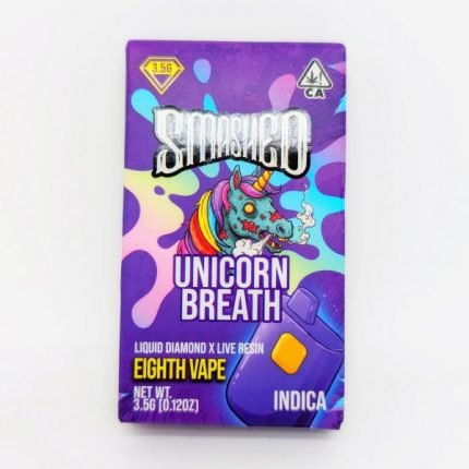 SMASHED Unicorn Breath Strain 3.5G Disposable