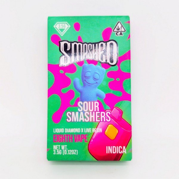 WhatsApp-Image-2025-10-04-at-00.29.30-5.jpeg SMASHED Sour Smashers 3.5g Disposable | Indica - Image 1