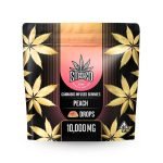 Smashed Gummies Peach Drops 10000mg