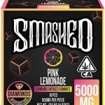 Smashed Pink Lemonade Cannabis Infused Gummies 5000MG
