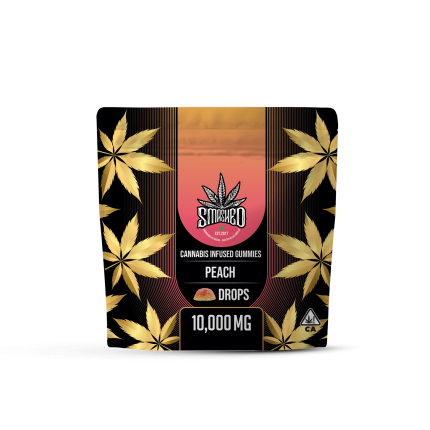 Smashed 10000mg Peach Drops