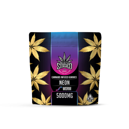 Smashed 5000mg Neon Worms