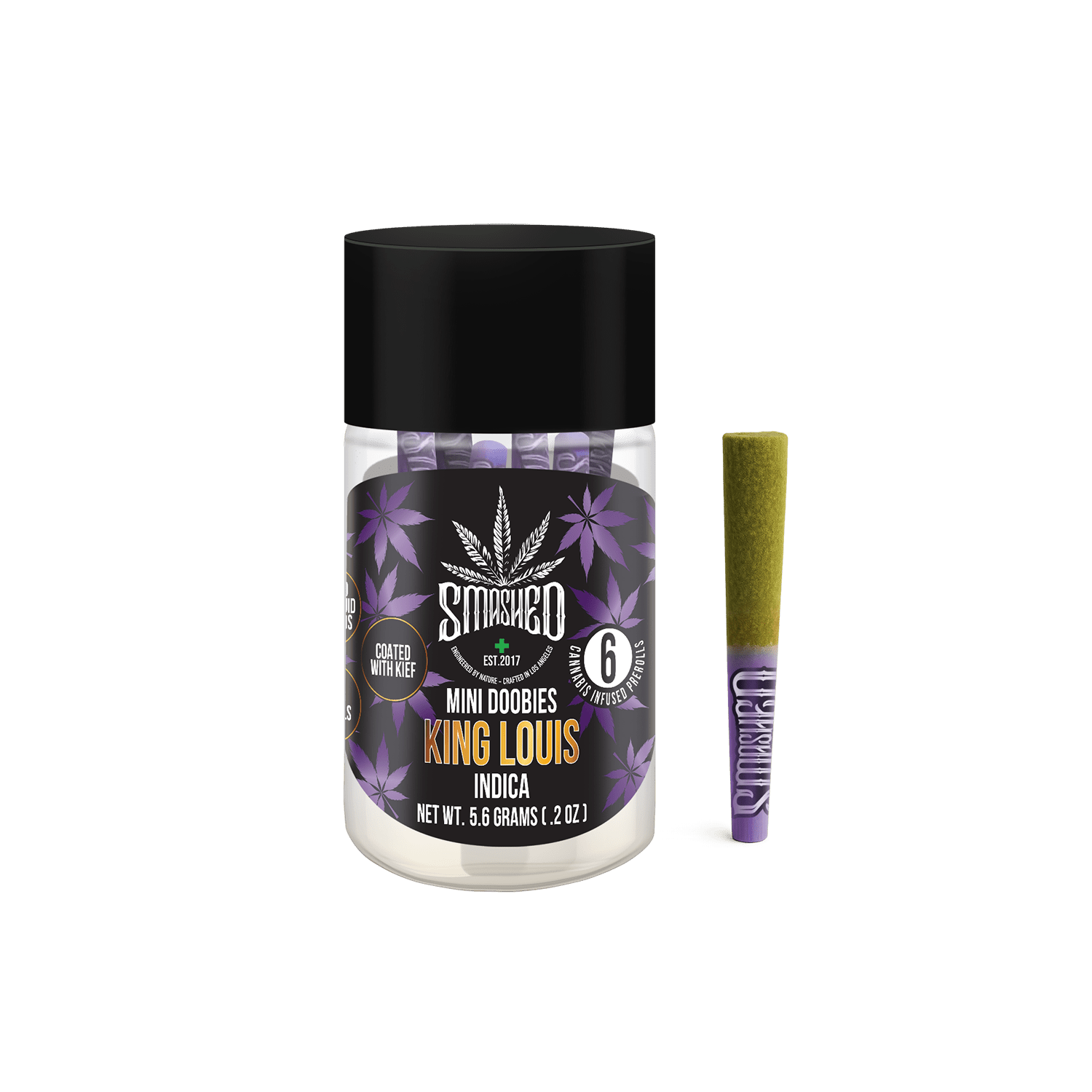 mini-doobies-liquid-diamond-king-louis-indica-6-pack-smashed-brand-1489180 Smashed Mini Doobies Liquid Diamond King Louis