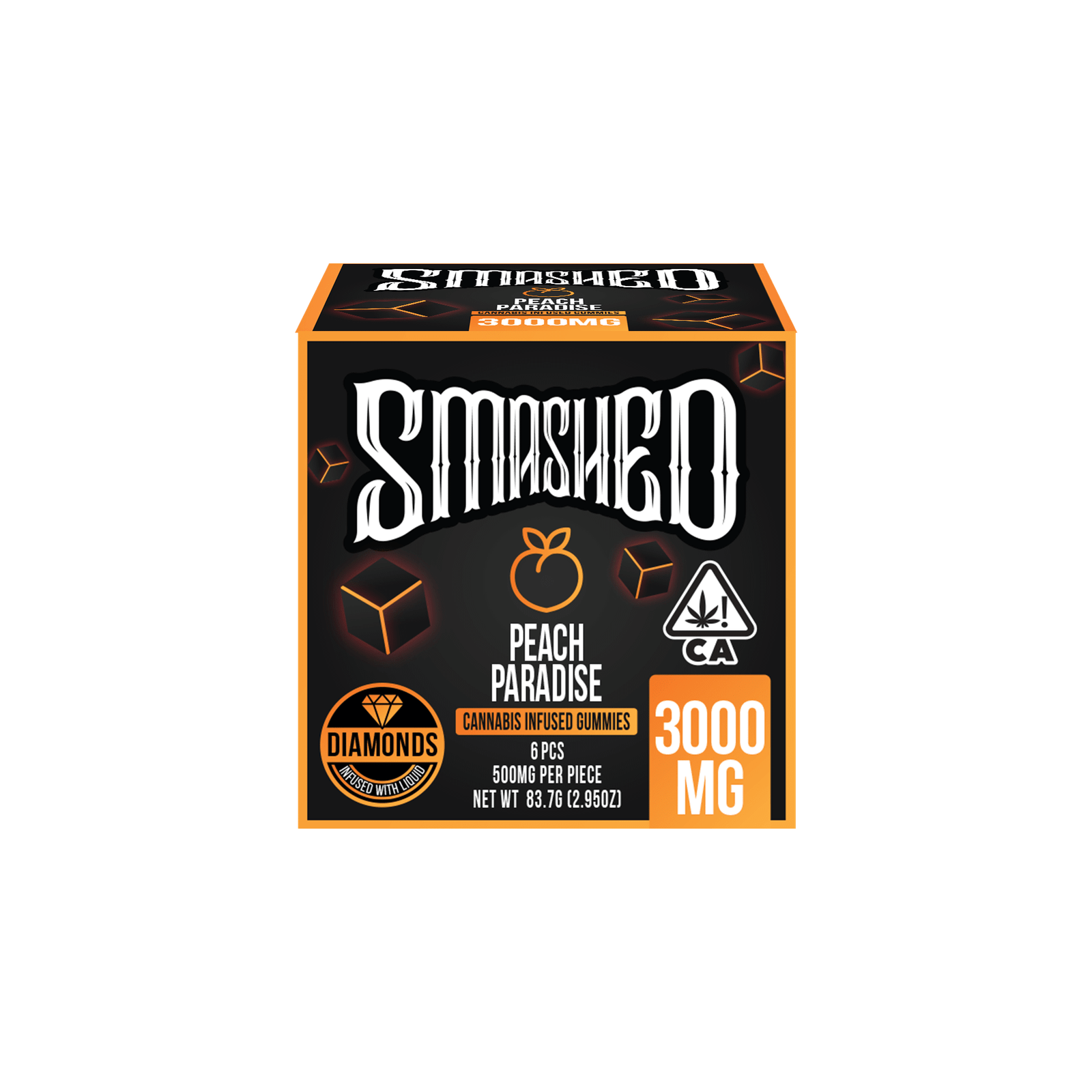 smashed-3000mg-peach-paradise-liquid-diamond-gummies-smashed-brand-4025196 Smashed 3000mg Peach Paradise Liquid Diamond Gummies