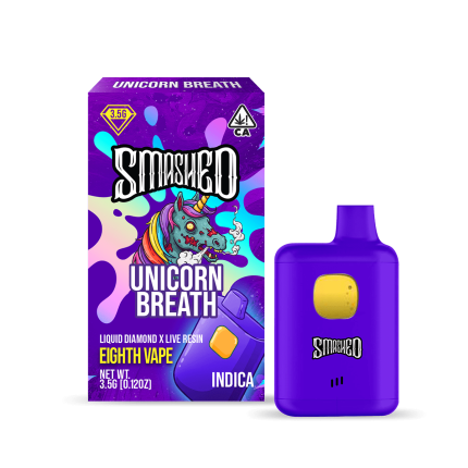 Smashed 3.5g Unicorn Breath LD x LR Disposable