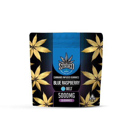 Smashed 5000mg Blue Raspberry Belts