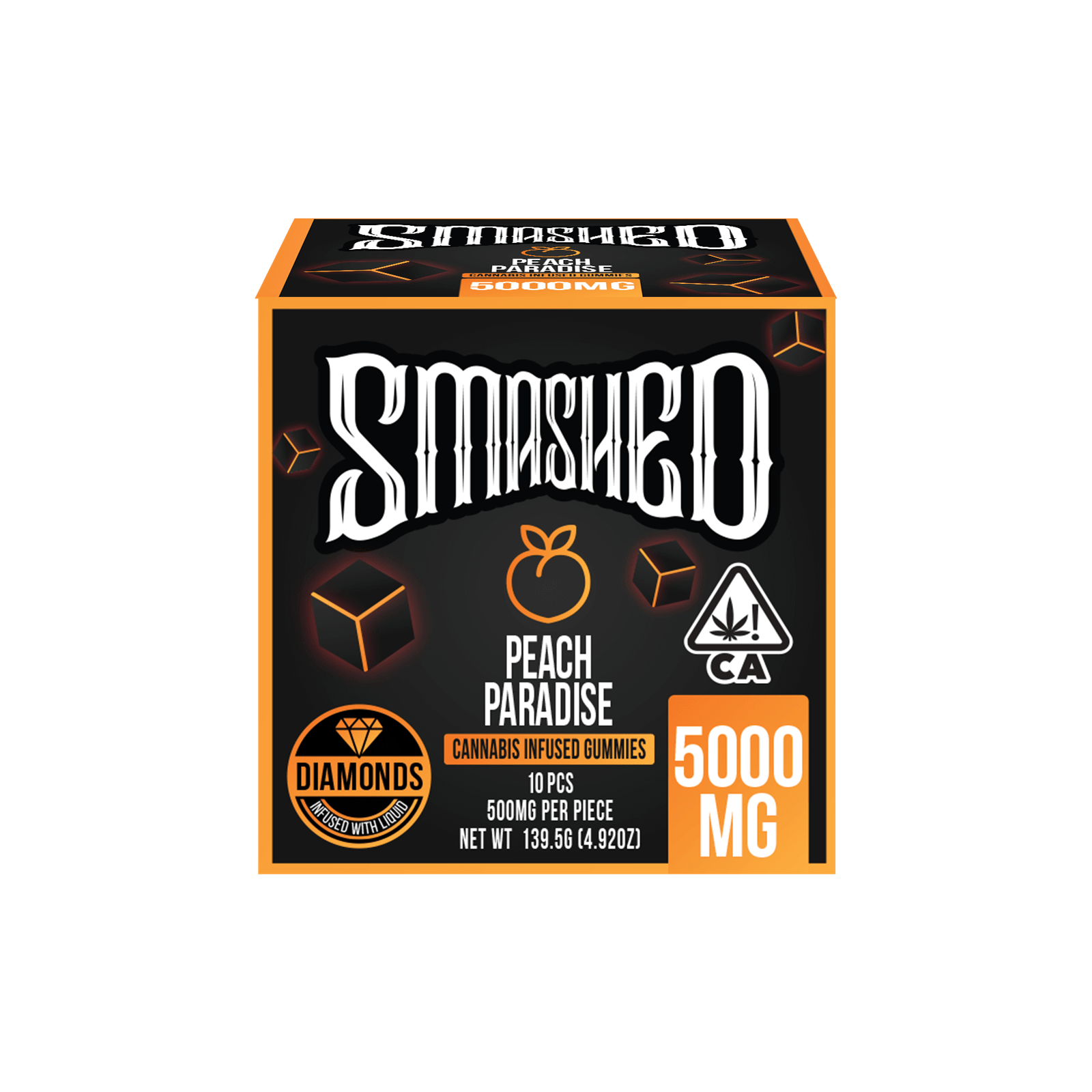 smashed-5000mg-peach-paradise-liquid-diamond-gummies-smashed-brand-2182766 Smashed 5000mg Peach Paradise Liquid Diamond Gummies